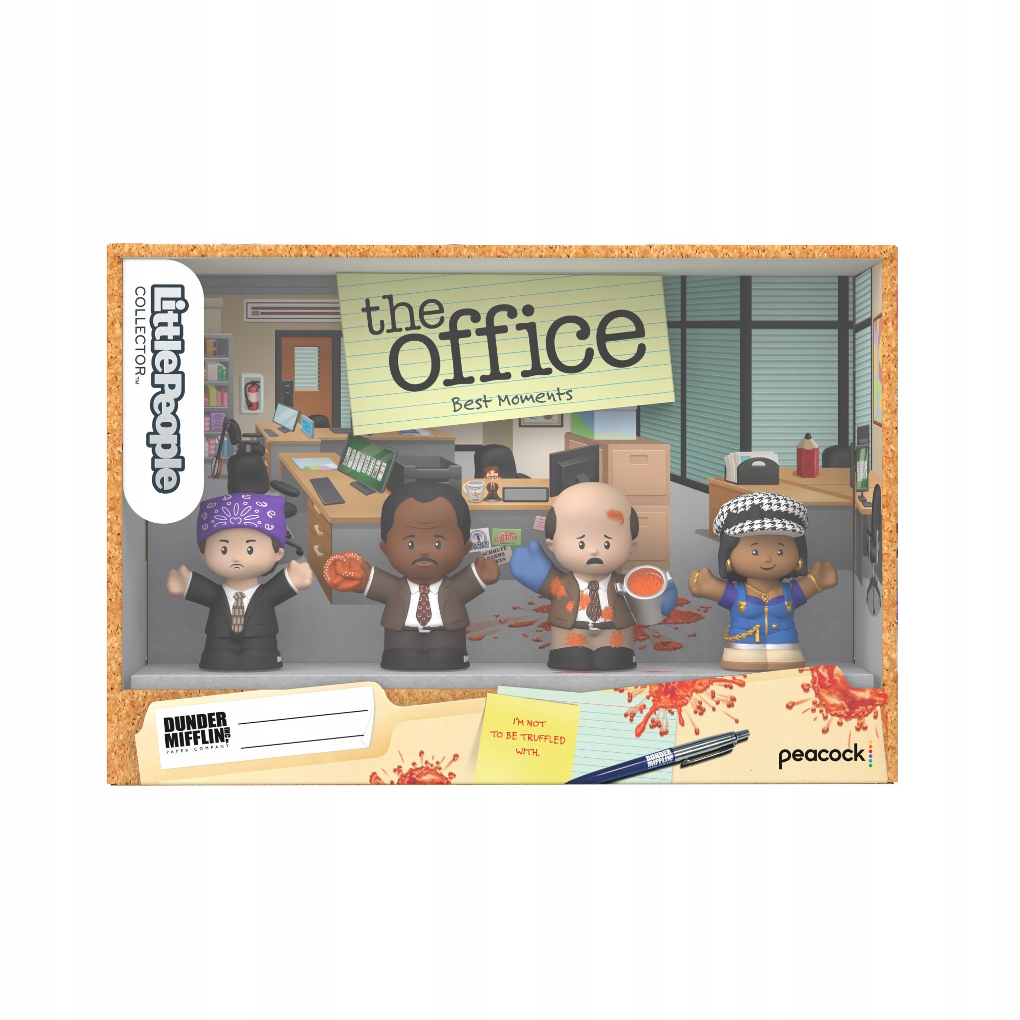 Zberateľ malých ľudí The Office Highlights - 4-balenie figúrok